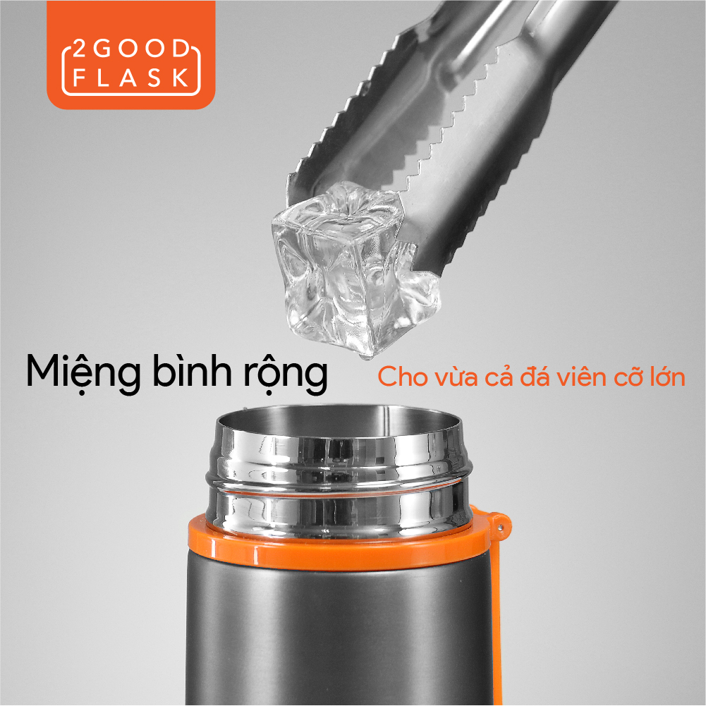 Bình Giữ Nhiệt 2GOOD Flask Switch Lock OT-14 (500ml) - Hàng Chính Hãng