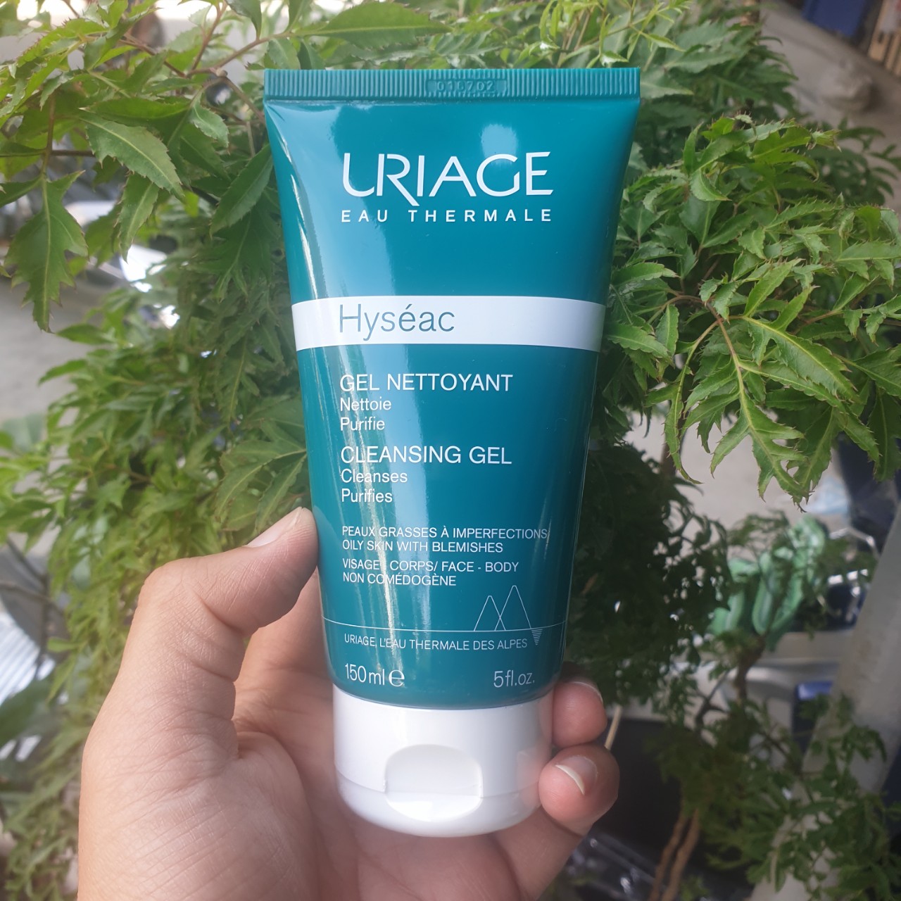 Uriage - Sữa rửa mặt cho da dầu, mụn, hỗn hợp Hyseac Gel Nettoyant 150ml