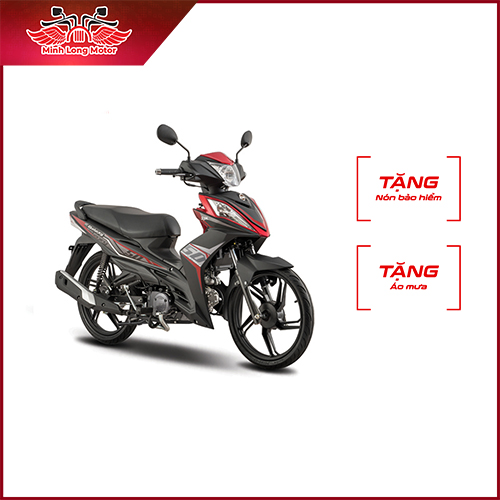 Xe Số Sym Galaxy 50cc - Mâm - Đen đỏ