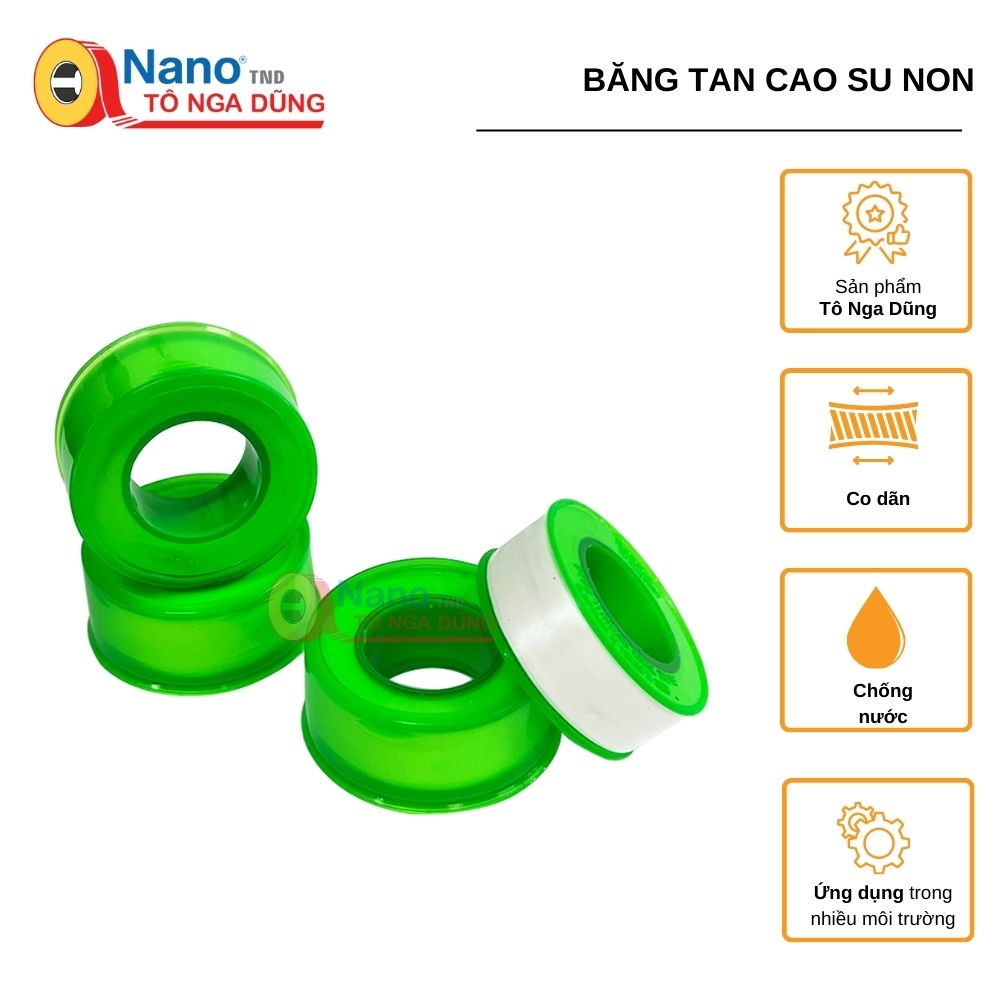 Băng tan cao su non Tô Nga Dũng