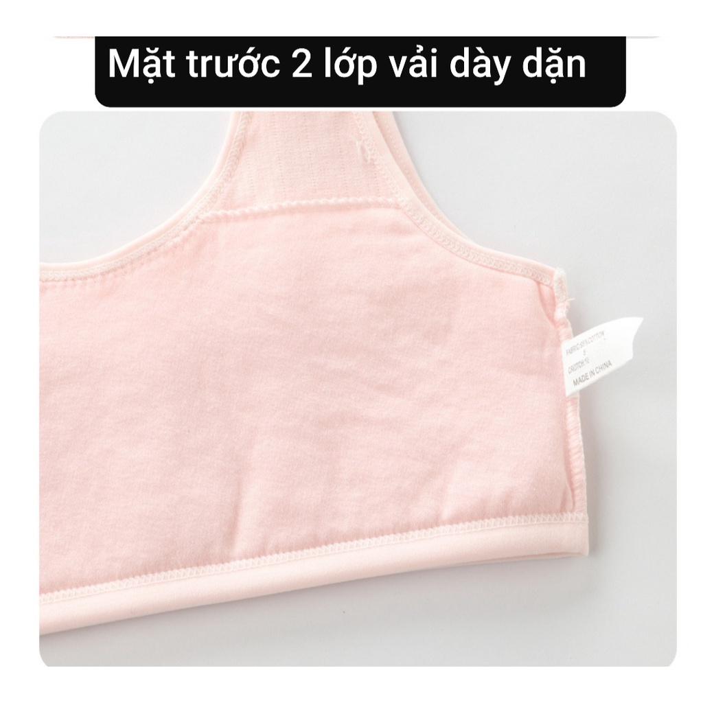 Áo lót cao cấp cho bé gái bra nữ sinh cotton cho trẻ em từ 30-45kg