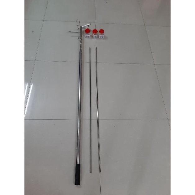 Sale to bộ combo sào bẫy chim gồm 8 món y hình giá rẻ - xả hàng tồn