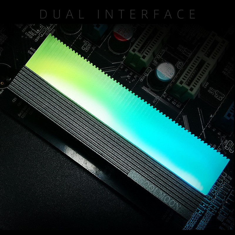 Tản Nhiệt Led RGB CM-M73S cho ổ cứng SSD M2 2280 hàng nhập khẩu