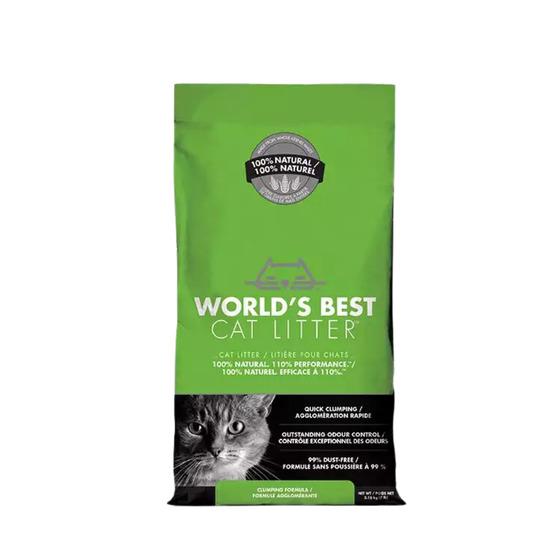 Cát vệ sinh hữu cơ World’s Best Cat Litter Clumping Formula 3,18Kg