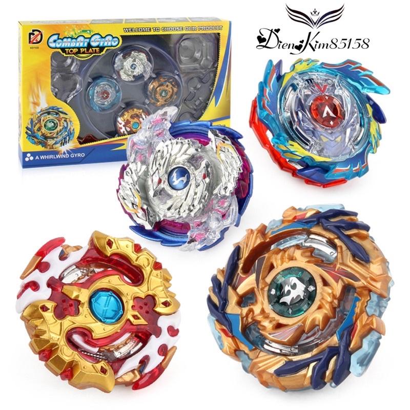 Hộp sàn đấu và con quay beyblade