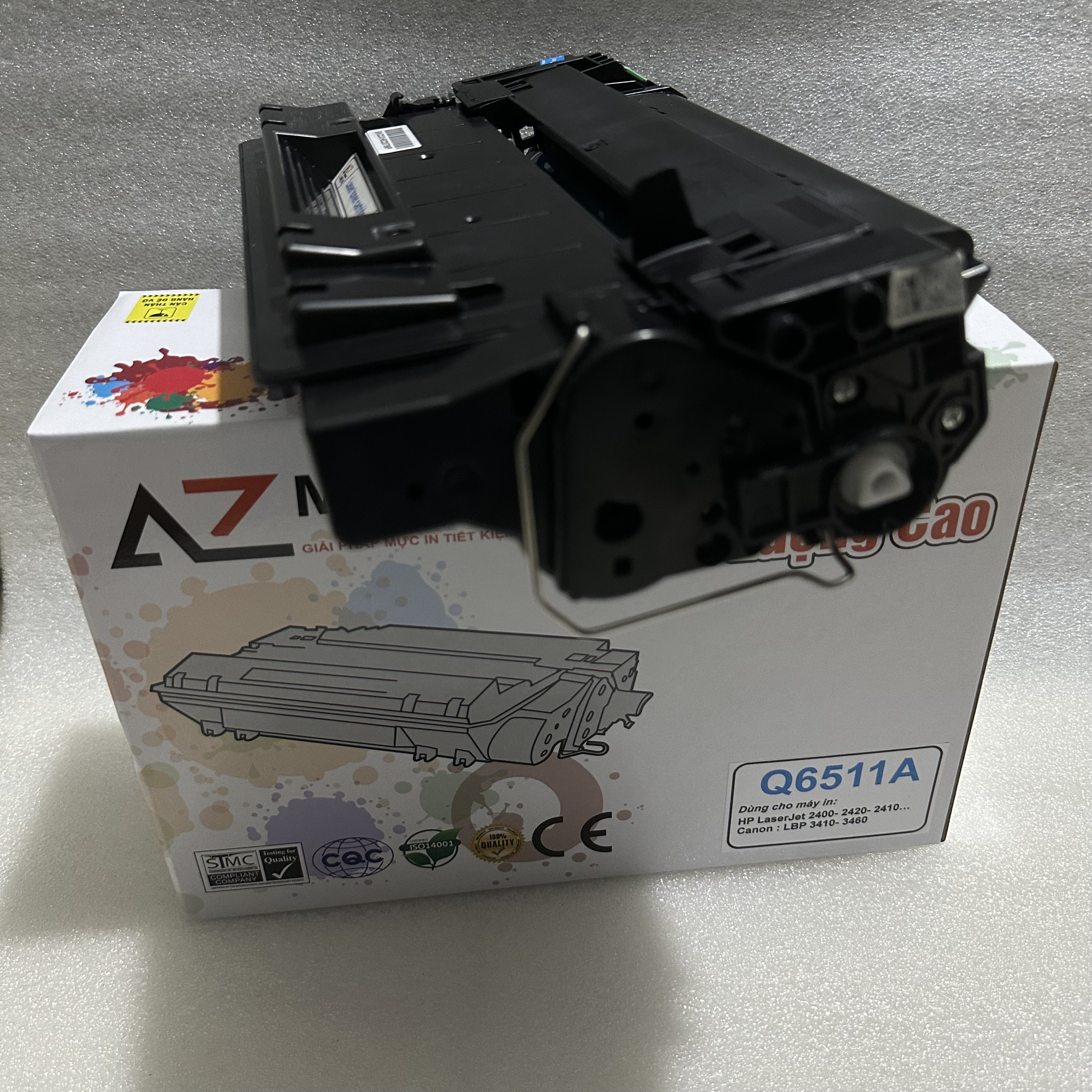 Hộp mực 11A (Q6511A) AZ dùng cho Máy in HP 2400 / 2410 / 2420 , Canon 3410 / 3460... 6K -  hàng chính hãng