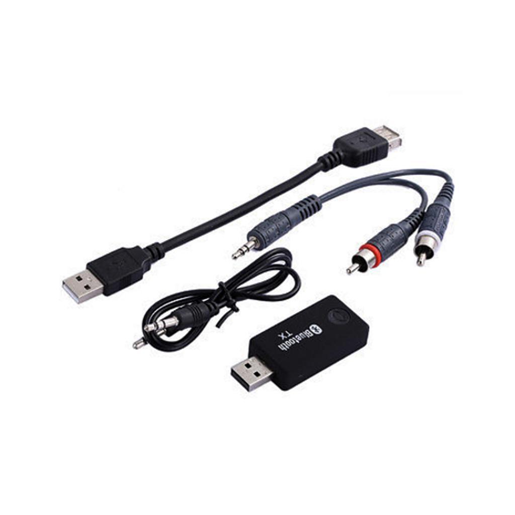 Bluetooth4.1 Music Transmitter 3.5mm Stereo Audio Adapter USB Dongle