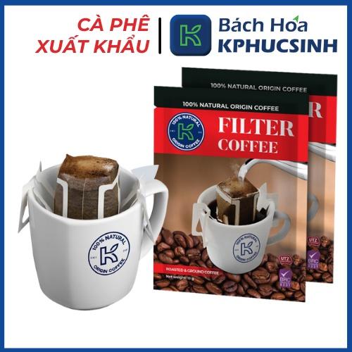 Cà phê túi lọc K-FILTER tiện lợi (105g/Hộp)