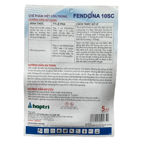 Thuốc diệt mối tận gốc Fendona 10sc, thuốc diệt mối mạnh nhất hiện nay