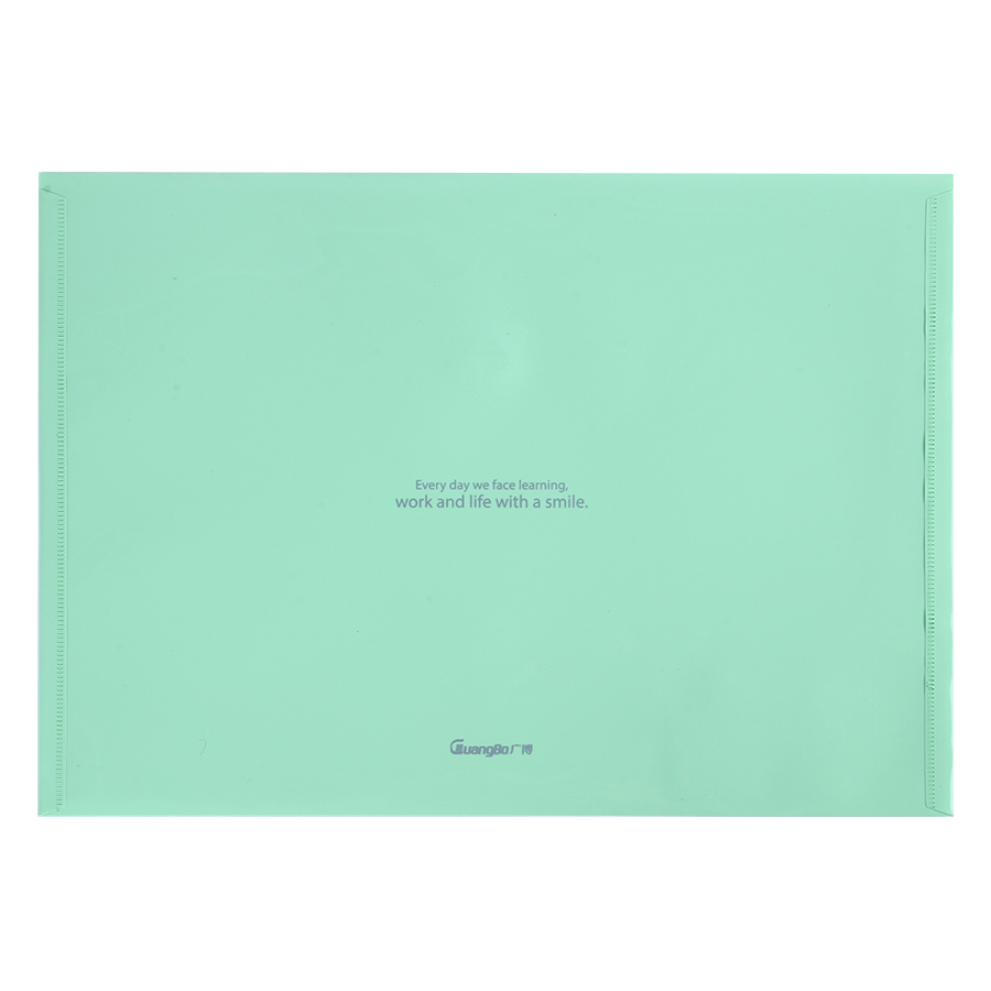 Bìa Nút Dán Guangbo A4 9037 - Xanh Lá