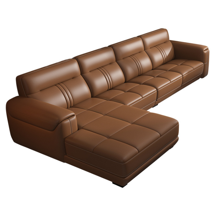 Bộ sofa phòng khách góc L cao cấp Juno Sofa kèm ghế đơn HDCT-18