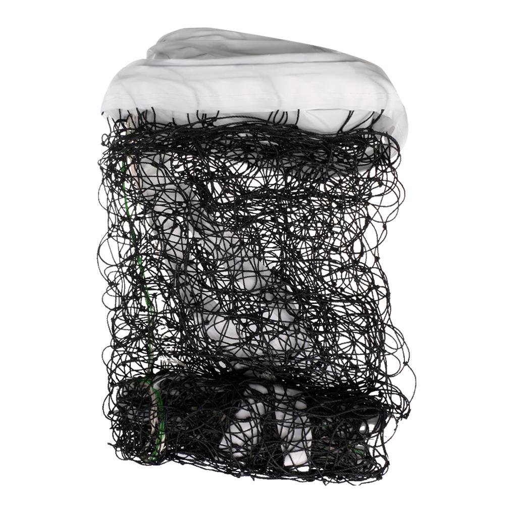 Official Size Volleyball Net Beach Indoor Outdoor Netting with Steel Cable