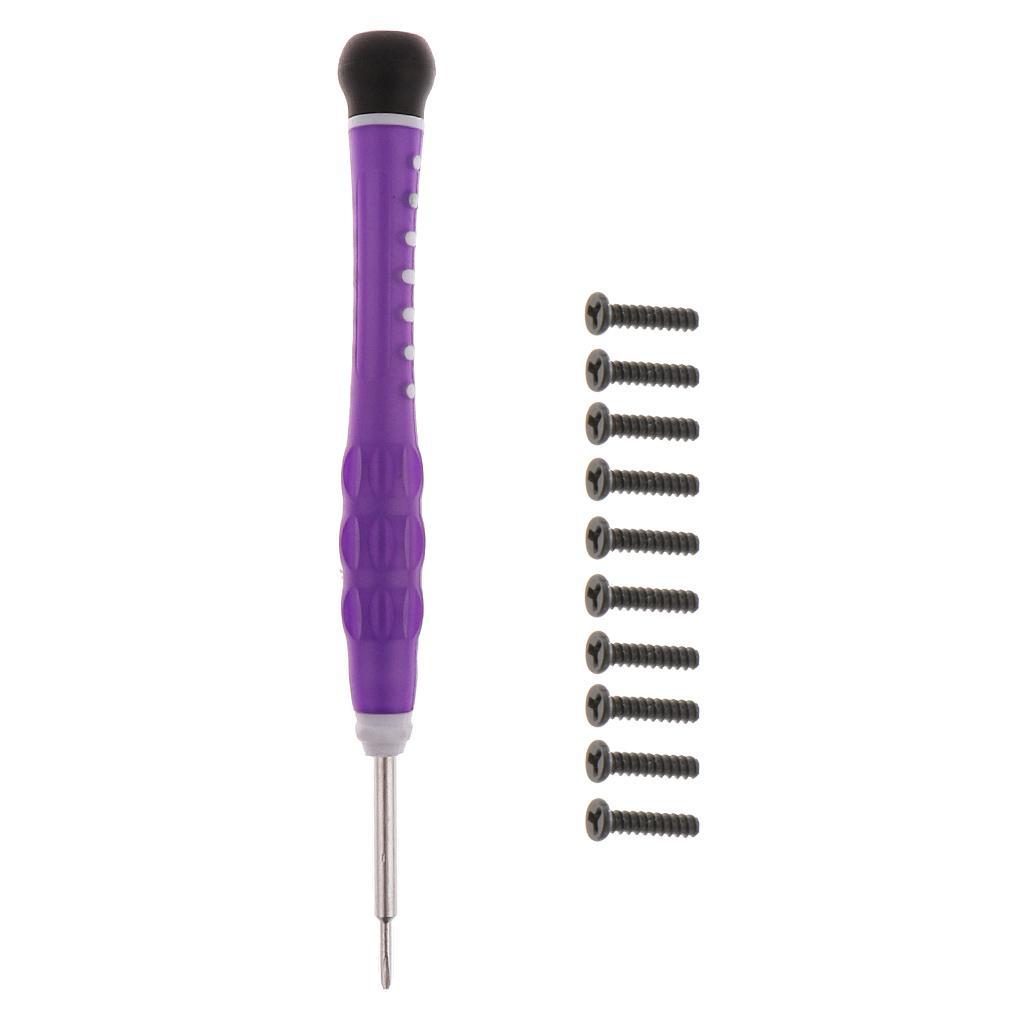 Tri-Wing Screwdriver & 10x Y-tip Screws Repair Tools for Nintendo Switch NS