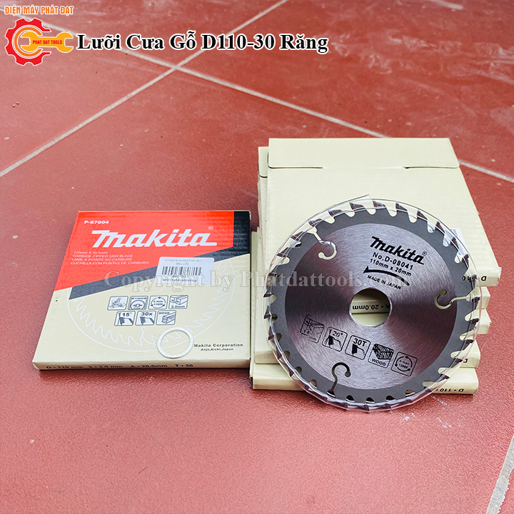 Lưỡi Cưa Gỗ 110 - 30 răng