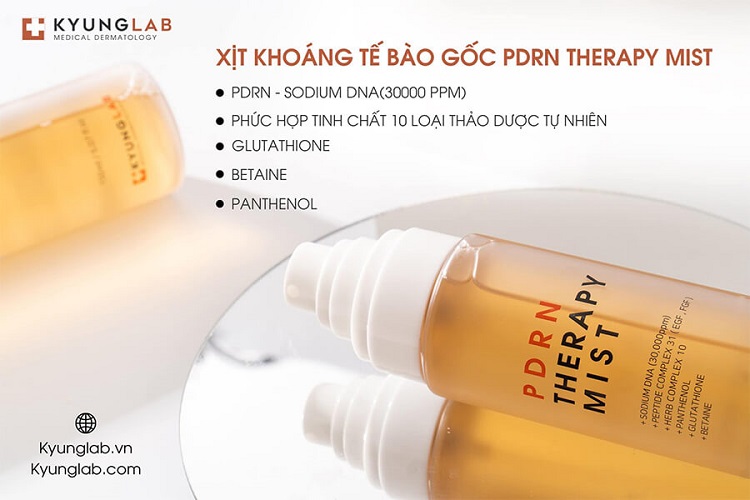 Xịt khoáng tế bào gốc PDRN Therapy Mist Kyung lab