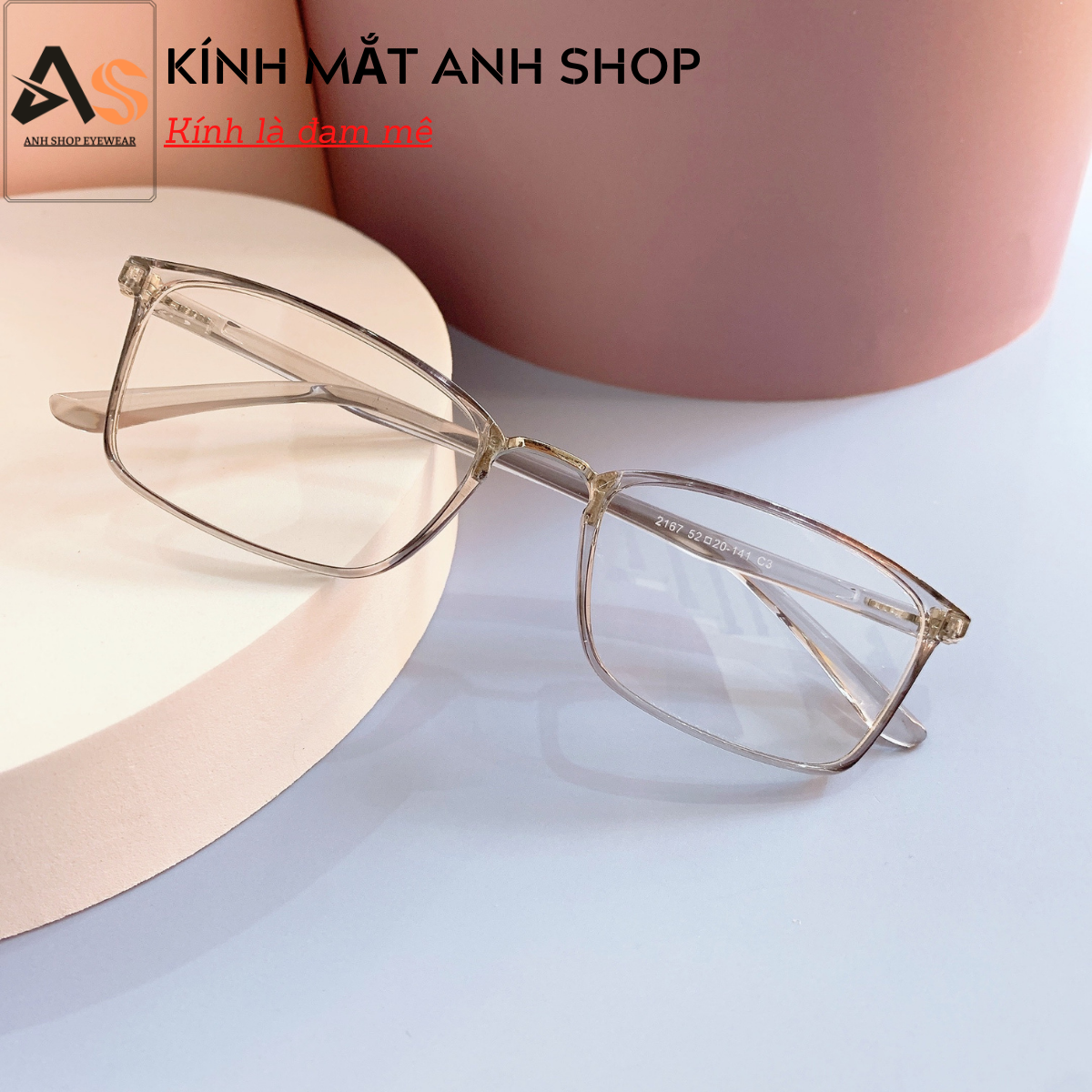 Gọng kính chữ nhật thời trang 2167