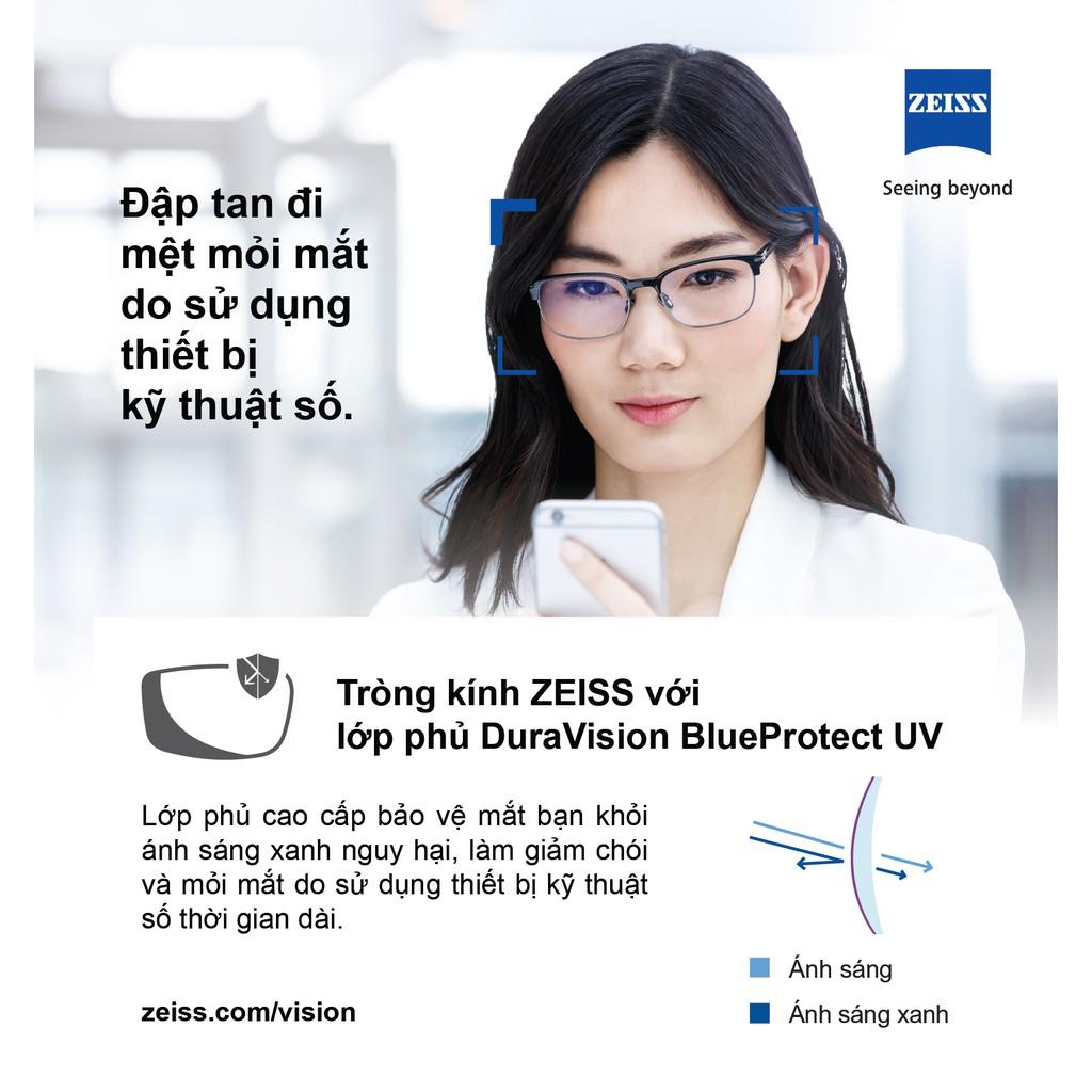 Tròng Kính Zeiss Duravision Blue Protect UV Chính Hãng Đức