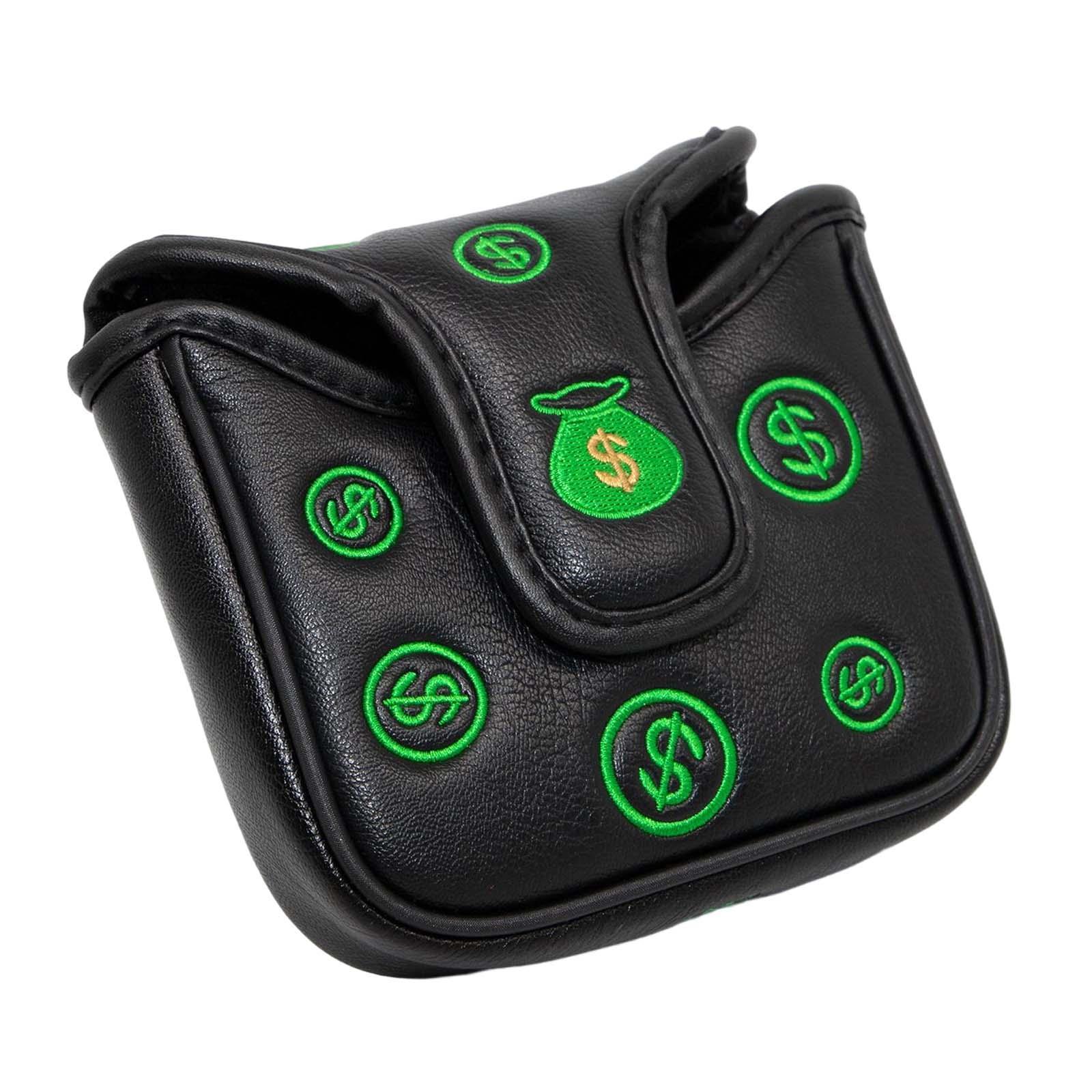 Golf Mallet Putter Head Cover Universal Golf Center Shaft Putter Covers , Blue