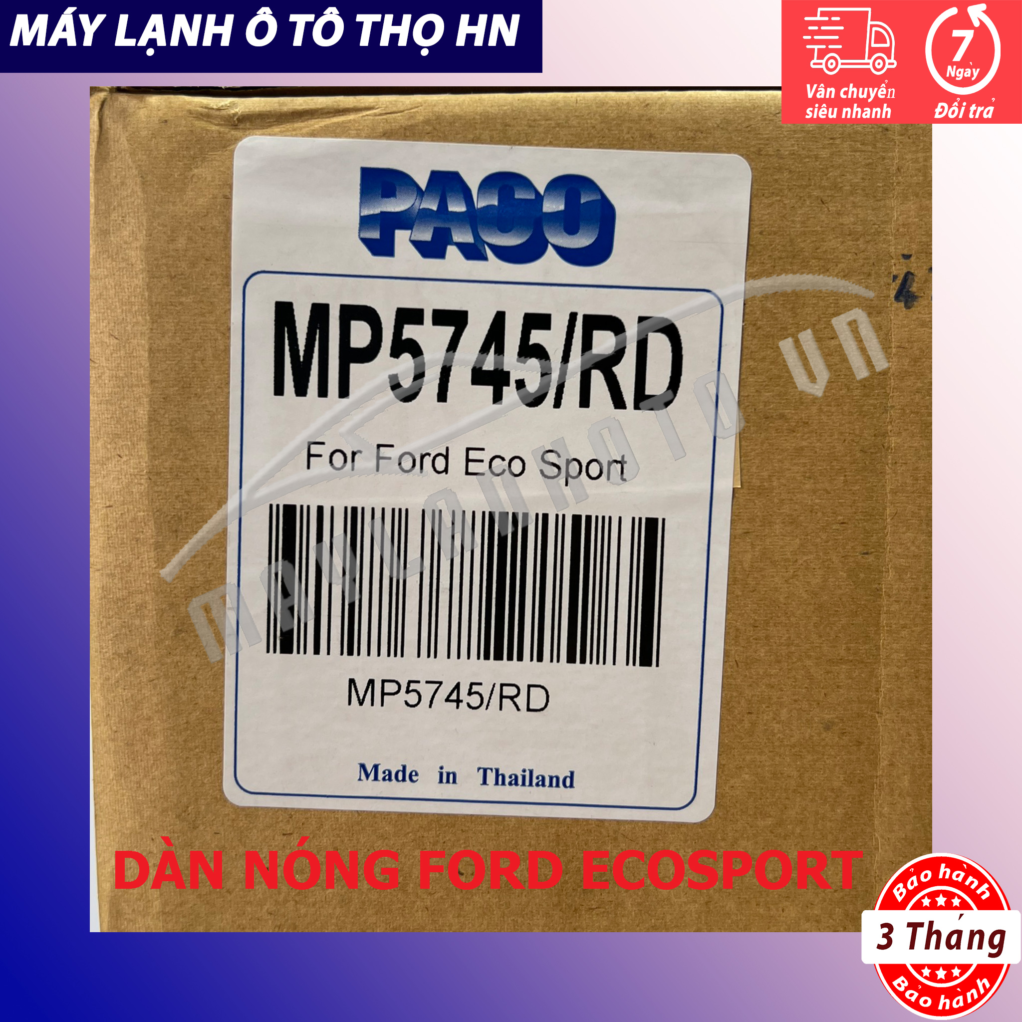 Dàn nóng Ford Ecosport Hàng xịn Thái Lan