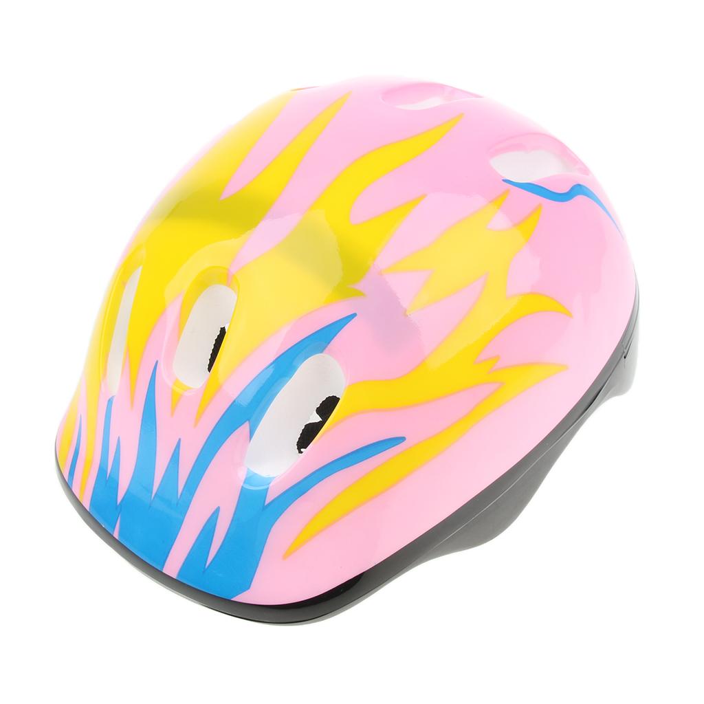 Kids Roller Skating Skateboarding Safety Helmet Head Protection Hat Pink