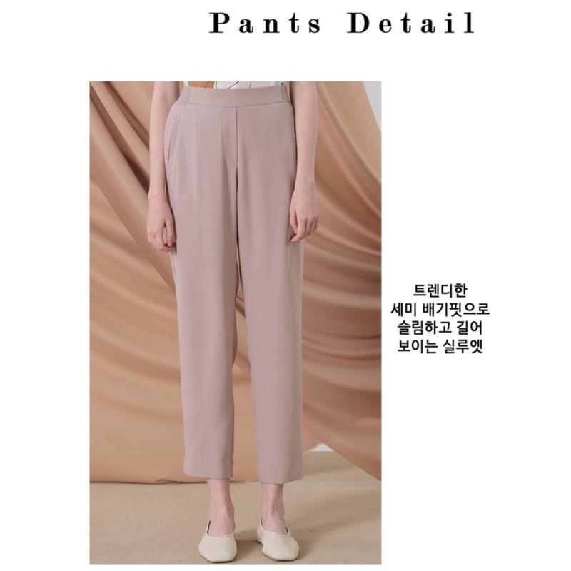 Quần tây lưng phối thun xuất Hàn