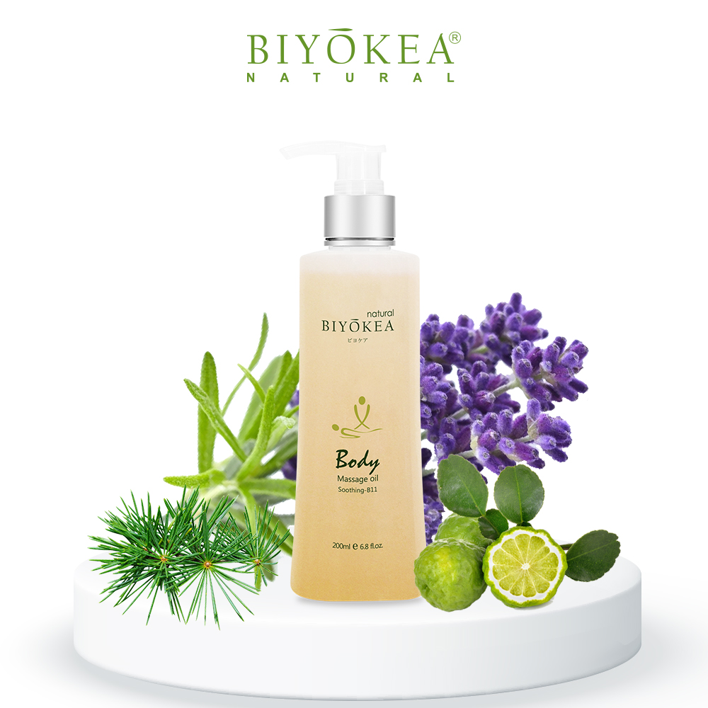 Dầu Massage Body Biyokea - Soothing B11 (làm dịu) - 200ml