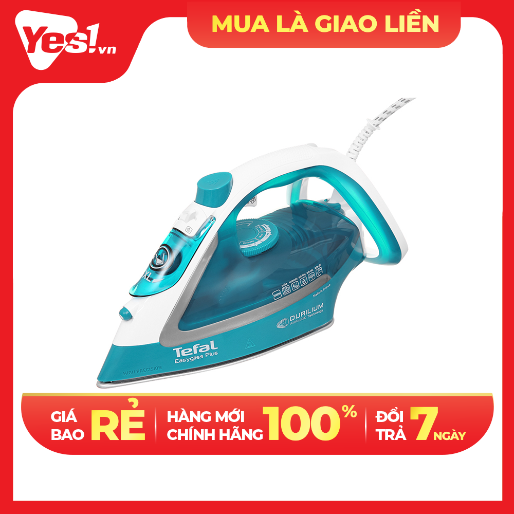 Bàn ủi hơi nước Tefal FV5737E0 - Hàng Chính Hãng - Chỉ Giao Hồ Chí Minh