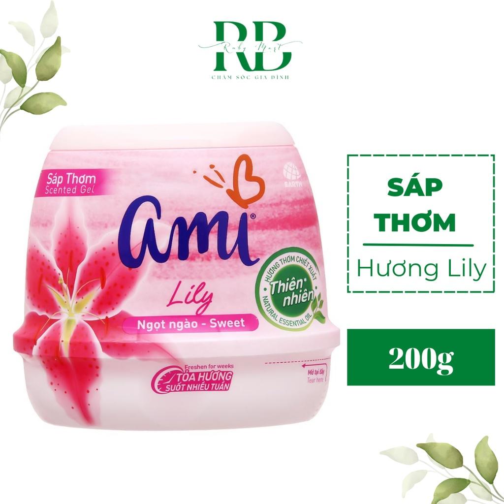 Sáp Thơm Ami Khử Mùi Hương Hoa 200g