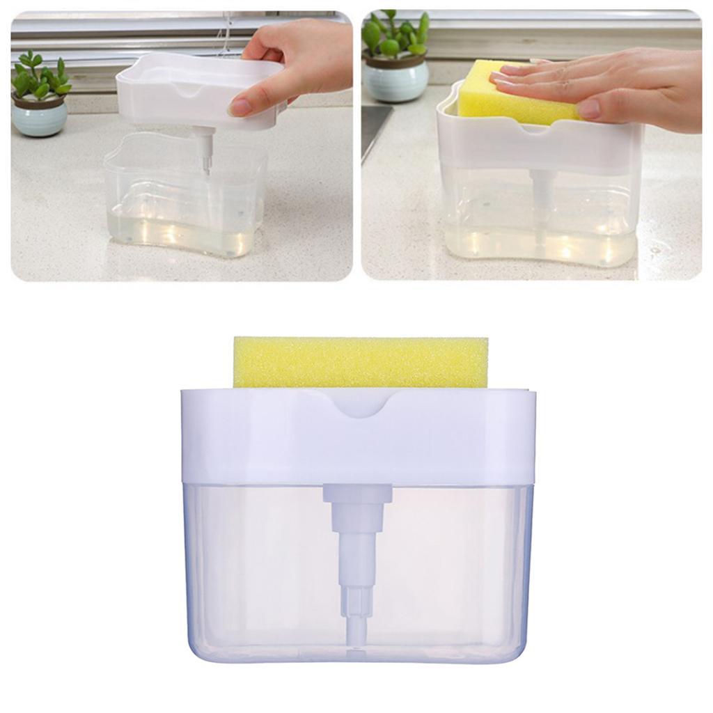 Serenable Compact Soap Dispenser Handy Instant Refill Soap Caddy for