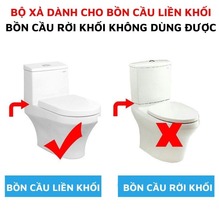 Bộ Xả Nước Bồn Cầu 2 Chế Độ Xả Nước Mạnh Foxis