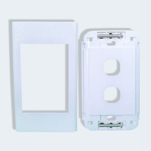 Mặt 2 module hạt tròn Sino Vanlock S182/X