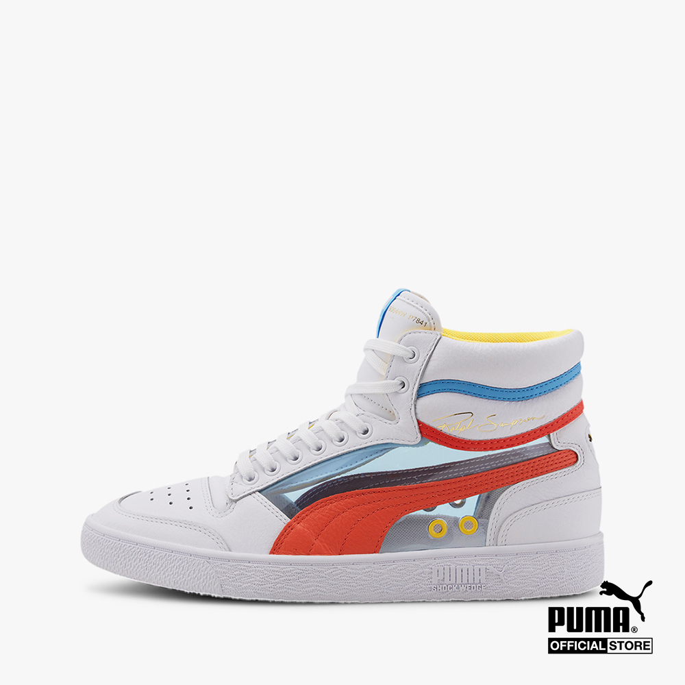 PUMA - Giày sneaker cổ cao Ralph Sampson Mid Glass 371582-02