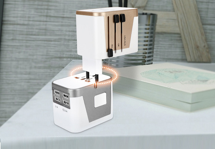 Ổ cắm điện đa năng 4 cổng USB