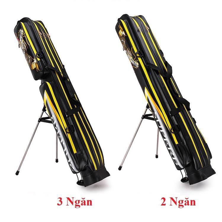 Bao Đựng Cần Câu cao cấp SuPer Dragon , Túi Đựng Cần 2 ngăn và 3 Ngăn
