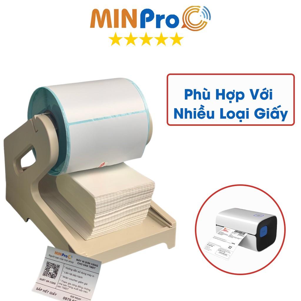 Khay đựng giấy máy in nhiệt MINPRO dùng cho giấy in dạng tệp và cuộn khổ A6