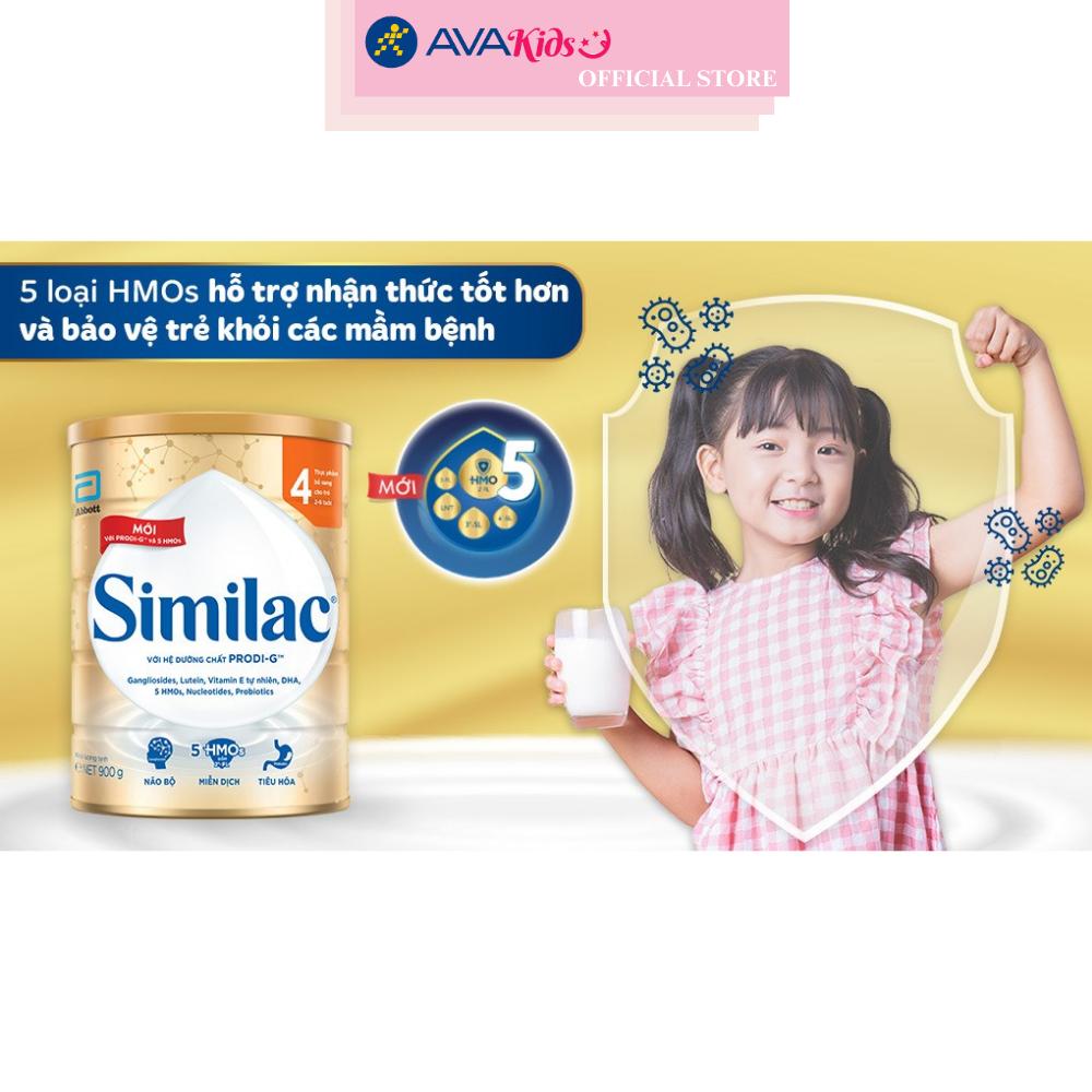 Sữa bột Similac 5G số 4 900g (2 - 6 tuổi)