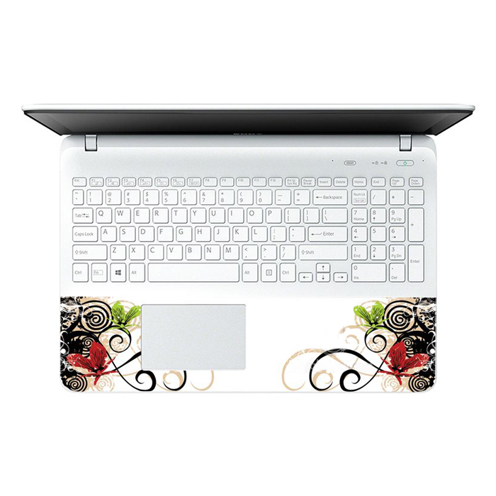 Mẫu Dán Decal Hoa văn cho Laptop LTHV 60