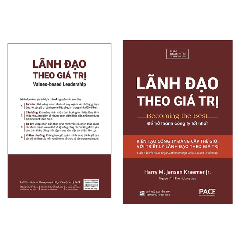 Lãnh đạo theo giá trị - Becoming The Best - Harry M.Jansen, Kraemer Jr.