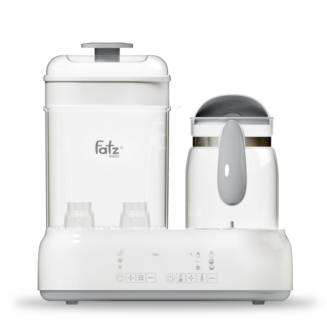 Máy đa năng điện tử Fatzbaby tiệt trùng sấy khô hâm sữa đun nước Multimax 2 FB9013SL