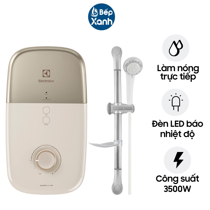 Máy Nước Nóng Trực Tiếp Electrolux EWE351LB-DAX2 - Công Suất 3500W - Hàng Chính Hãng