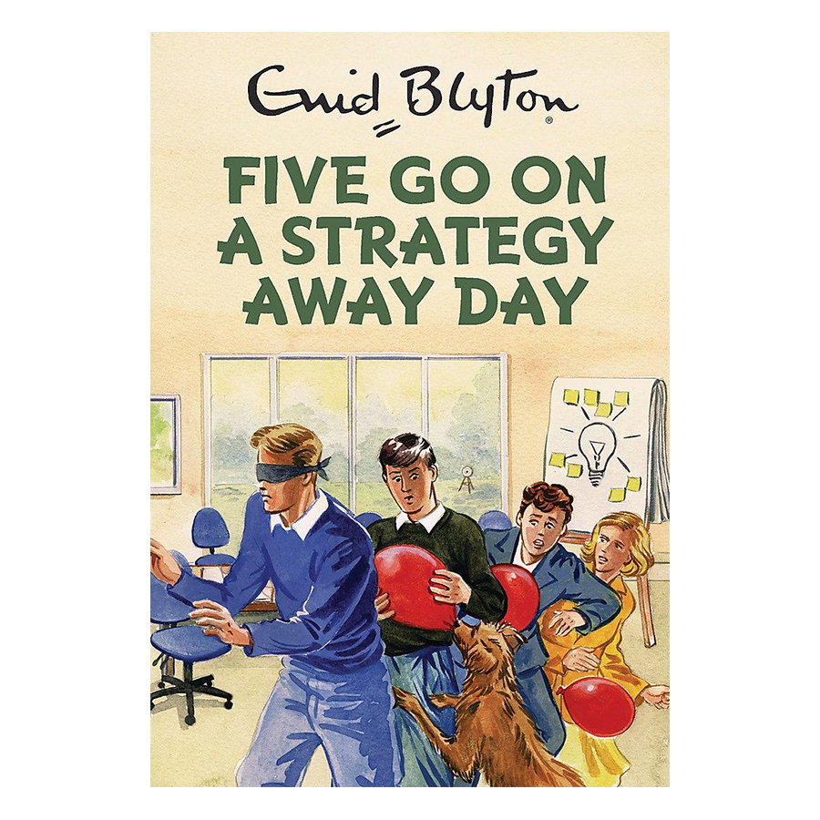 [Hàng thanh lý miễn đổi trả] Five Go On A Strategy Away Day
