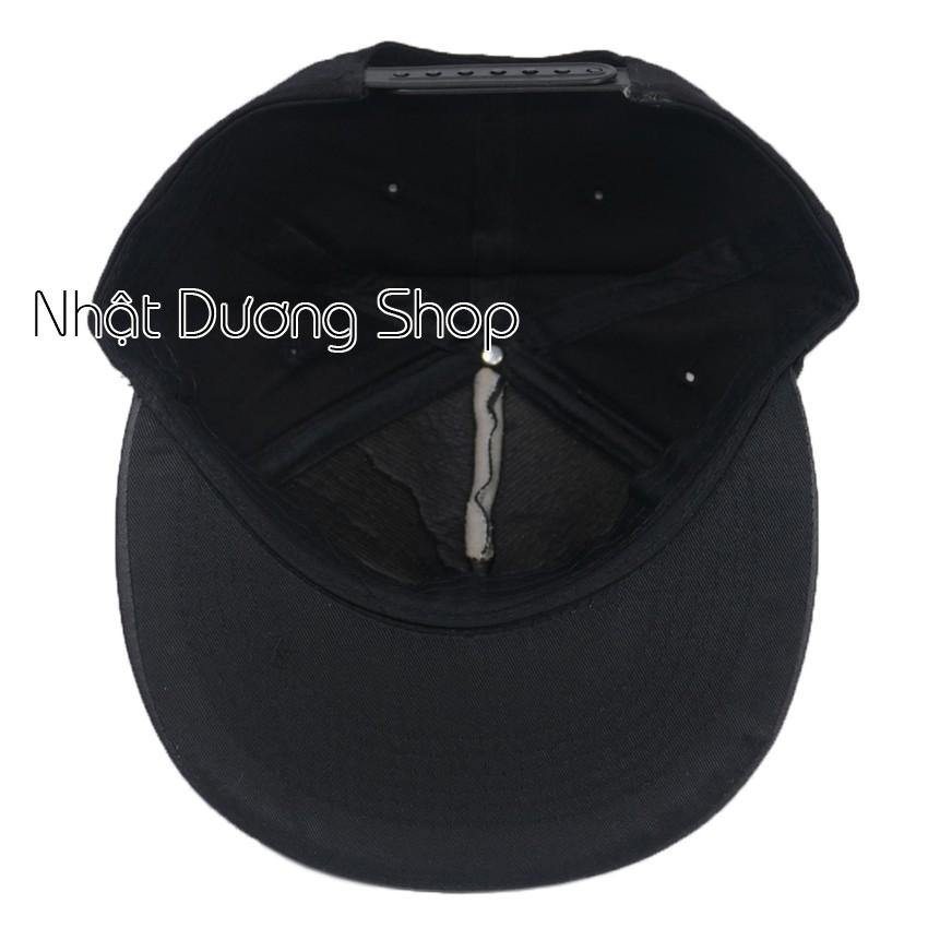 Nón Hiphop Snapback Feel Together - Đen thêu nổi độc đáo, kiểu nón Hiphop độc đáo và nổi bật dành cho nam nữ