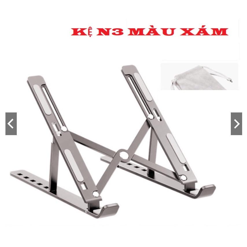 ️Giá Đỡ Laptop Gấp Gọn Đế Tản nhiệt dành cho Macbook 14 inch, 15 6 inch, 17 inch, 13 inch có điều chỉnh rộng cao thông minh