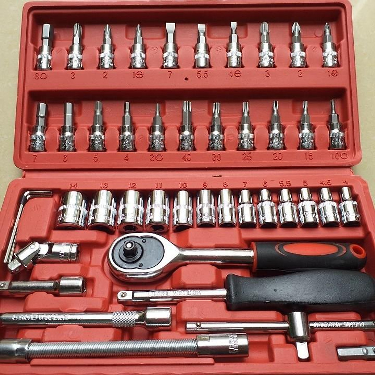 Bộ Đồ Nghề 46 Chi Tiết Đa Năng