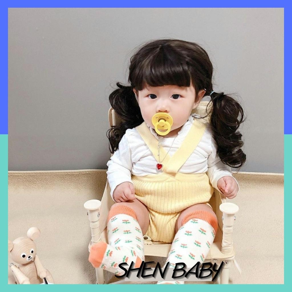 Bộ tóc giả đội đầu siêu dễ thương cho bé gái TG01 Mimo Baby