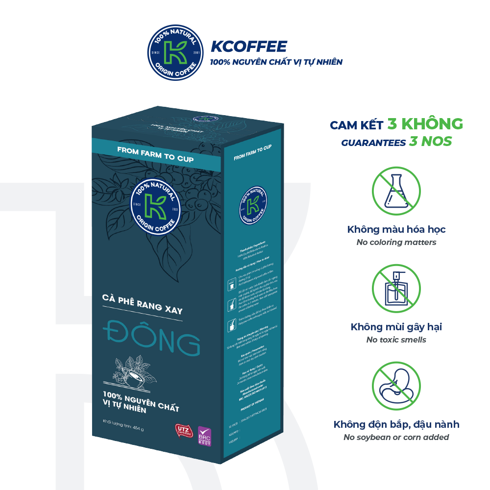 Cà Phê Rang Xay K Coffee Đông