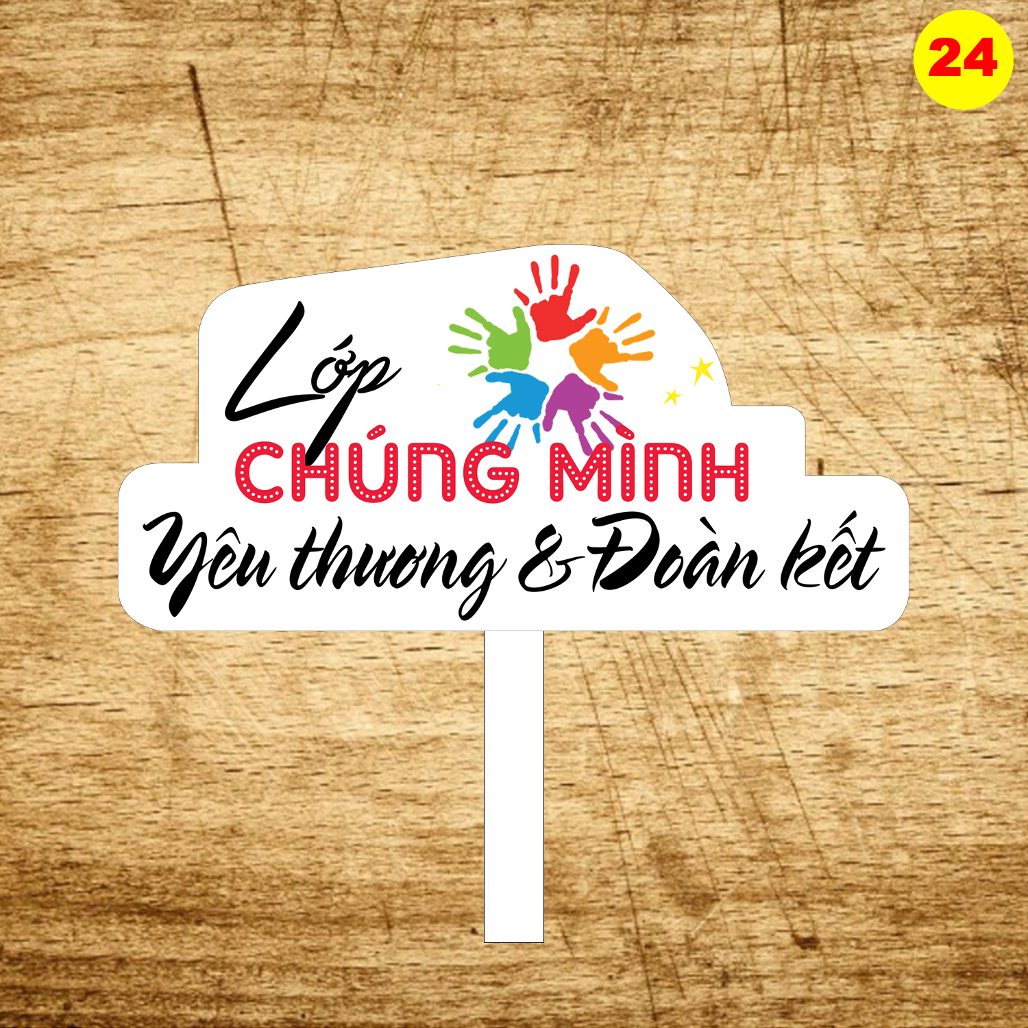 Bảng hashtag chụp ảnh họp lớp, kỷ yếu học sinh MS 24