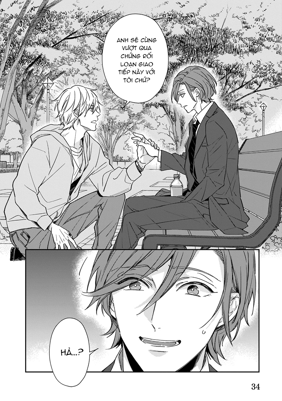 chàng nhân viên văn phòng với hội chứng rối loạn ngôn ngữ không biết cách yêu chapter 1 30