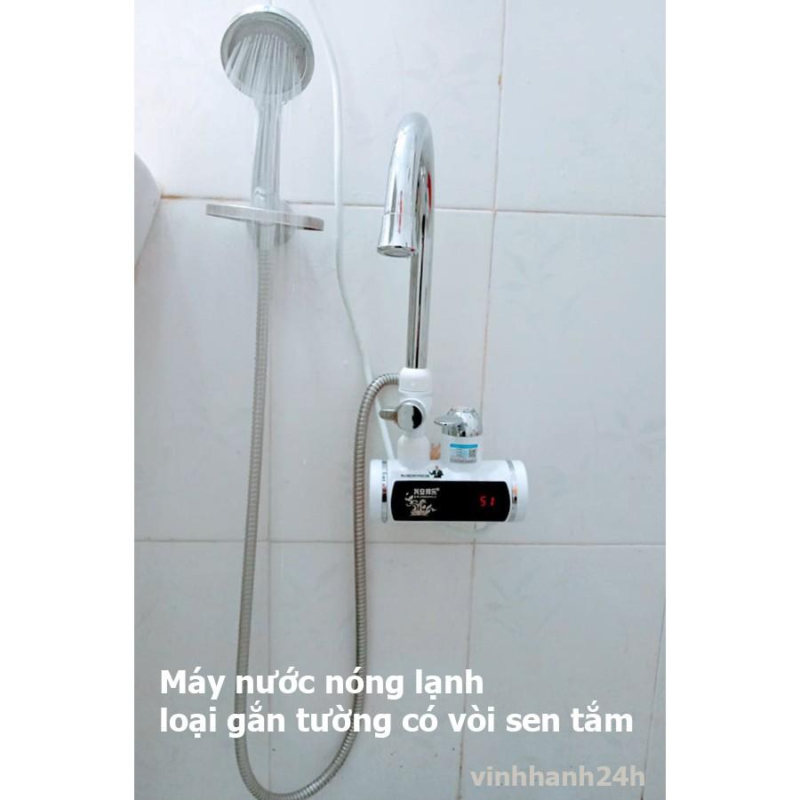 Hình ảnh Máy nước nóng lạnh trực tiếp tại vòi mini gắn chậu và gắn tường có vòi sen tắm