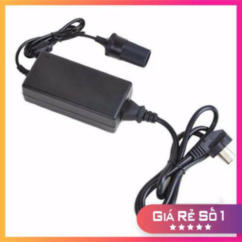 Bộ Chuyển Đổi Nguồn Điện Gia Đình 220V Sang12V Nguồn Tẩu Ô Tô